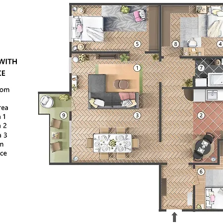 Sunwave With Terrace 280 Mbps Old Town Renovated Belgrad