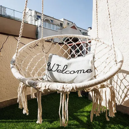 Sunwave With Terrace 280 Mbps Old Town Renovated Daire Belgrad